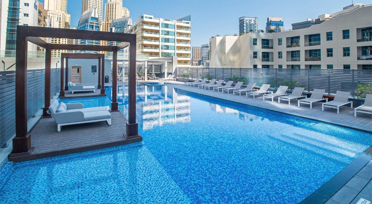 Marina - Sauna, Gym And Jacuzzi In The Building Appartement Dubai Buitenkant foto